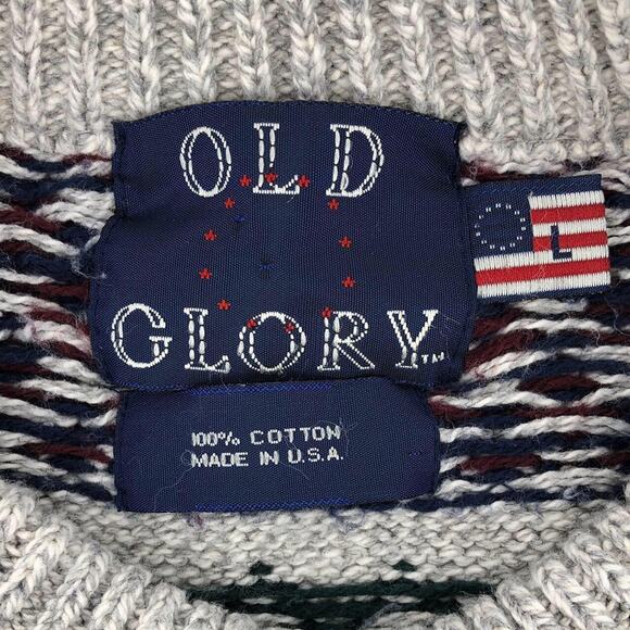 90s deer crewneck sweater 1990s vintage - Picture 4 of 4